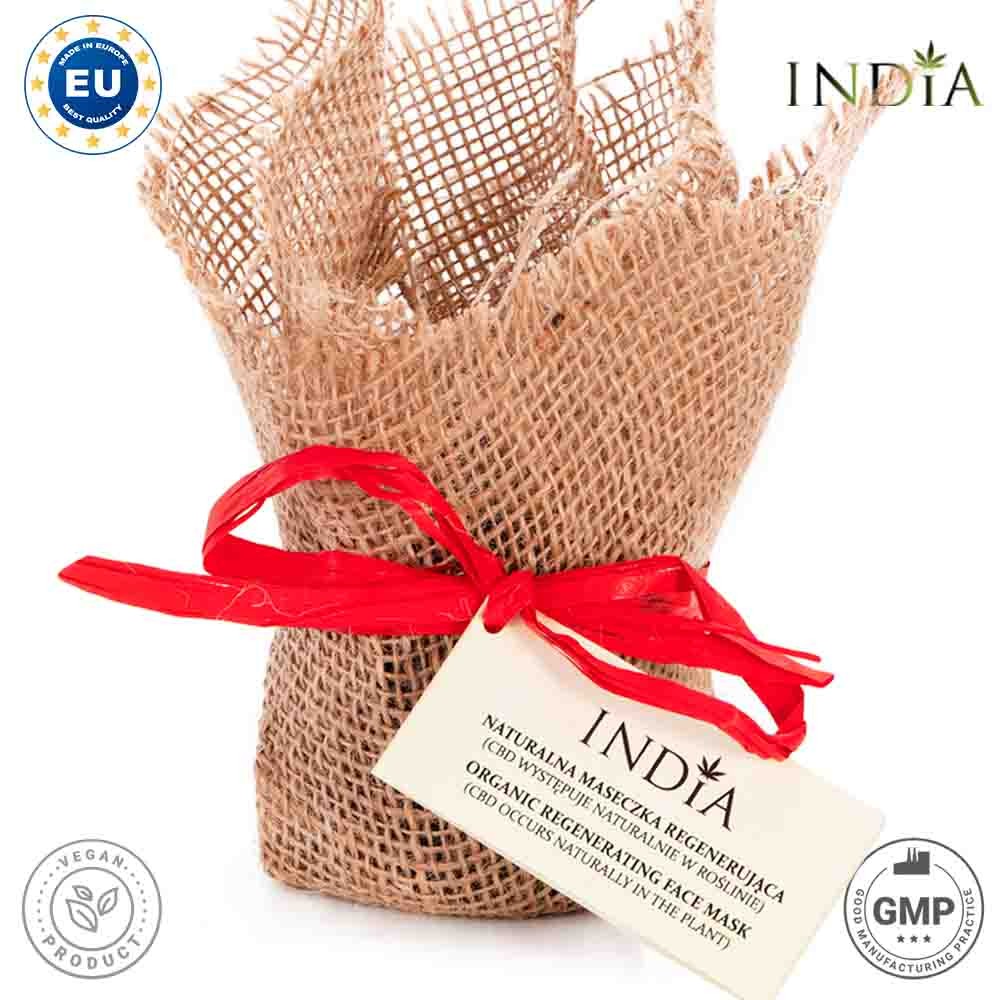 INDIACOSMETICS MASQUE RÉGÉNÉRANT ÉCOLOGIQUE AU CBD